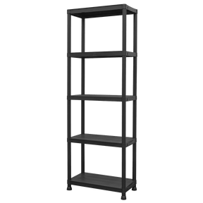 Sealey APPR5 Plastic Racking Unit with 5 Shelves 25kg Capacity Per Level - APPR5 - Sealey Tools UK - Trade Counter Direct