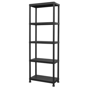 Sealey APPR5 Plastic Racking Unit with 5 Shelves 25kg Capacity Per Level - APPR5 - Sealey Tools UK - Trade Counter Direct