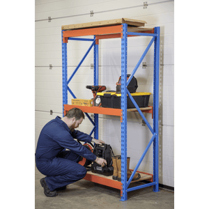 Sealey APR2701 Heavy-Duty Shelving Unit with 3 Beam Set 900kg Capacity Per Level - APR2701 - Sealey Tools UK - Trade Counter Direct