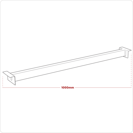 Sealey APR/CPS1002 Shelving Panel Support 1000mm - APR/CPS1002 - Sealey Tools UK - Trade Counter Direct