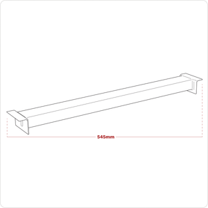 Sealey APR/CPS602 Shelving Panel Support 545mm - APR/CPS602 - Sealey Tools UK - Trade Counter Direct