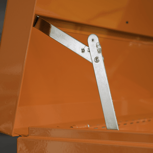 Sealey APSTACKTO Superline PRO® Topchest, Mid-Box Tool Chest & Rollcab Combination 14 Drawer - Orange - APSTACKTO - Sealey Tools UK - Trade Counter Direct