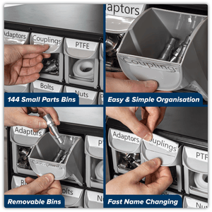 Sealey APTT144 Rotating Storage Cabinet System 144 Drawer - APTT144 - Sealey Tools UK - Trade Counter Direct