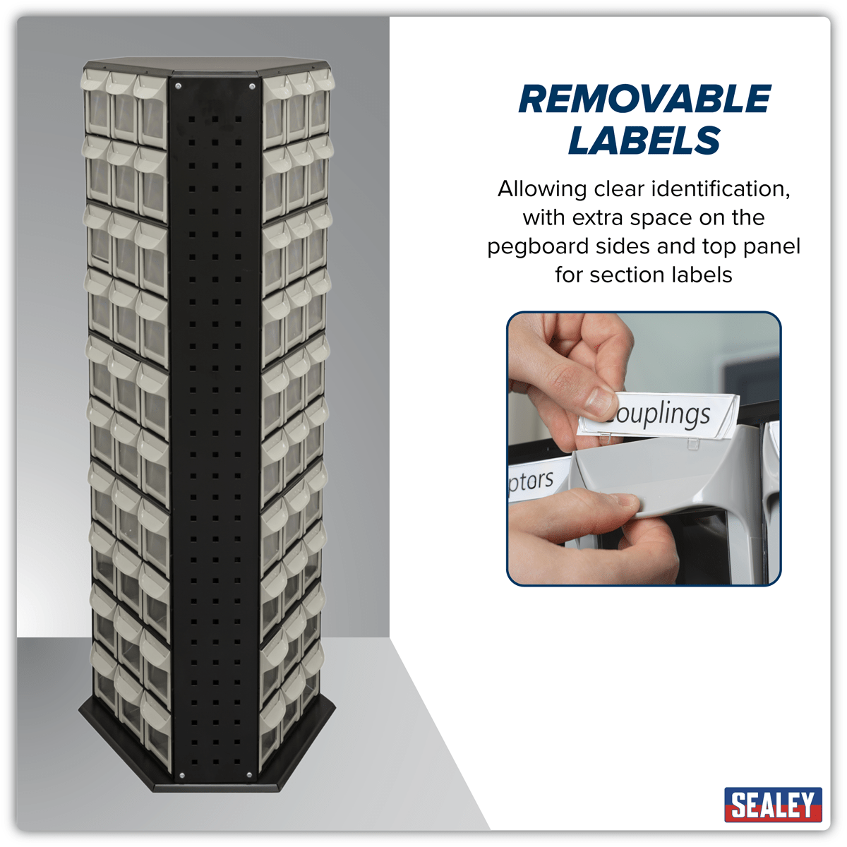 Sealey APTT90 Rotating Storage Cabinet System 90 Drawer - APTT90 - Sealey Tools UK - Trade Counter Direct