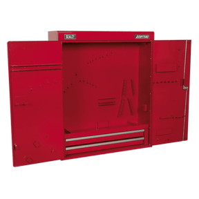 Sealey APW750 Wall Mounting Tool Cabinet with 2 Drawers - APW750 - Sealey Tools UK - Trade Counter Direct