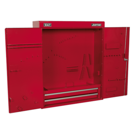 Sealey APW750 Wall Mounting Tool Cabinet with 2 Drawers - APW750 - Sealey Tools UK - Trade Counter Direct