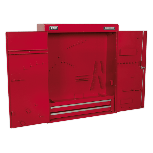 Sealey APW750 Wall Mounting Tool Cabinet with 2 Drawers - APW750 - Sealey Tools UK - Trade Counter Direct
