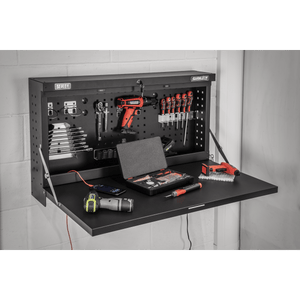 Sealey APWMW01 Superline PRO® Wall Mounting Foldable Workbench 900mm - APWMW01 - Sealey Tools UK - Trade Counter Direct