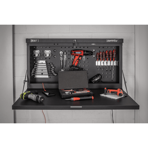 Sealey APWMW01 Superline PRO® Wall Mounting Foldable Workbench 900mm - APWMW01 - Sealey Tools UK - Trade Counter Direct