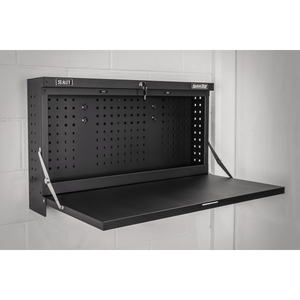 Sealey APWMW01 Superline PRO® Wall Mounting Foldable Workbench 900mm - APWMW01 - Sealey Tools UK - Trade Counter Direct