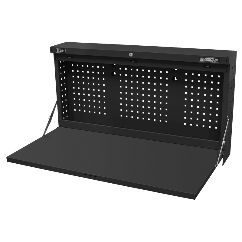 Sealey APWMW02 Superline PRO® Wall Mounting Foldable Workbench 1100mm - APWMW02 - Sealey Tools UK - Trade Counter Direct