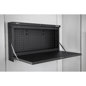 Sealey APWMW02 Superline PRO® Wall Mounting Foldable Workbench 1100mm - APWMW02 - Sealey Tools UK - Trade Counter Direct