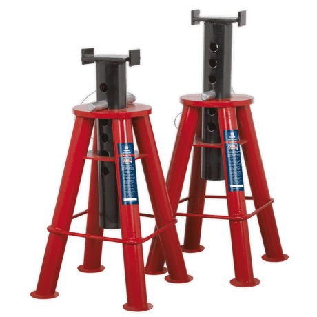 Sealey AS10 Axle Stands (Pair) 10tonne Capacity per Stand - AS10 - Sealey Tools UK - Trade Counter Direct