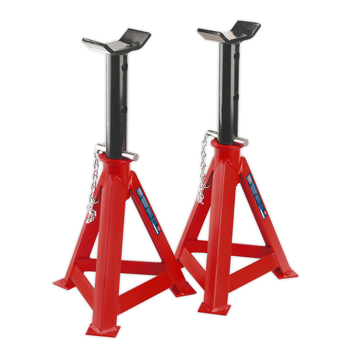 Sealey AS10000 Axle Stands (Pair) 10tonne Capacity per Stand - AS10000 - Sealey Tools UK - Trade Counter Direct