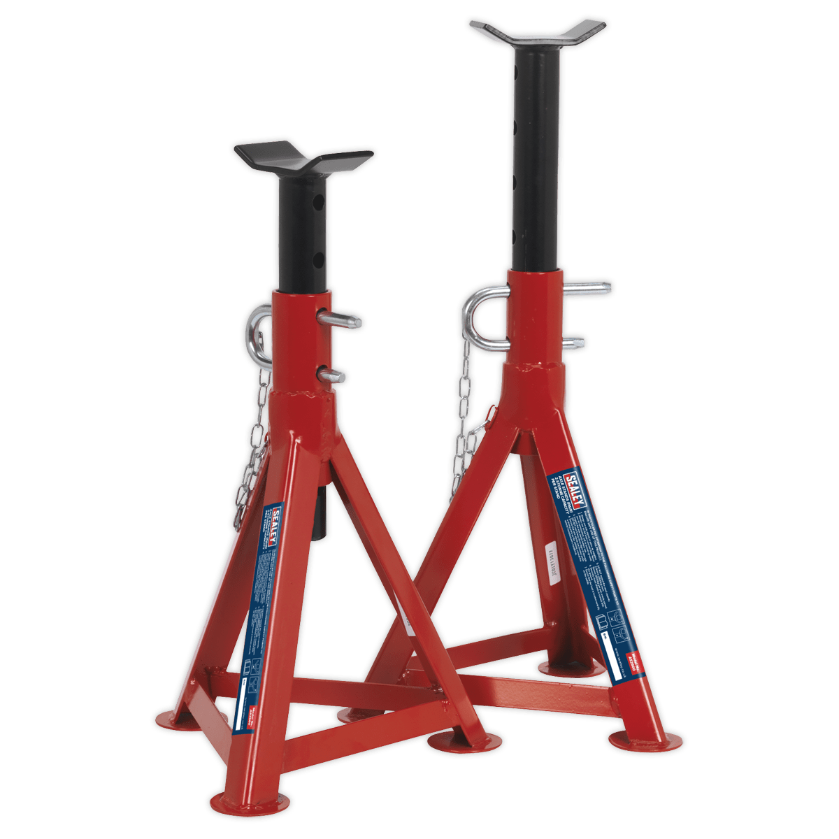 Sealey AS2500 Axle Stands (Pair) 2.5tonne Capacity per Stand - AS2500 - Sealey Tools UK - Trade Counter Direct