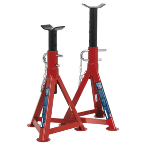 Sealey AS2500 Axle Stands (Pair) 2.5tonne Capacity per Stand - AS2500 - Sealey Tools UK - Trade Counter Direct