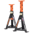 Sealey AS3O Axle Stands (Pair) 3tonne Capacity per Stand - Orange - AS3O - Sealey Tools UK - Trade Counter Direct
