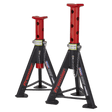 Sealey AS6R Axle Stands (Pair) 6tonne Capacity per Stand - Red - AS6R - Sealey Tools UK - Trade Counter Direct