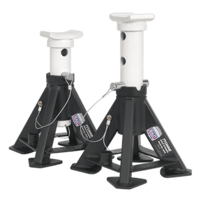 Sealey AS7S Axle Stands (Pair) 7tonne Capacity per Stand Short - AS7S - Sealey Tools UK - Trade Counter Direct