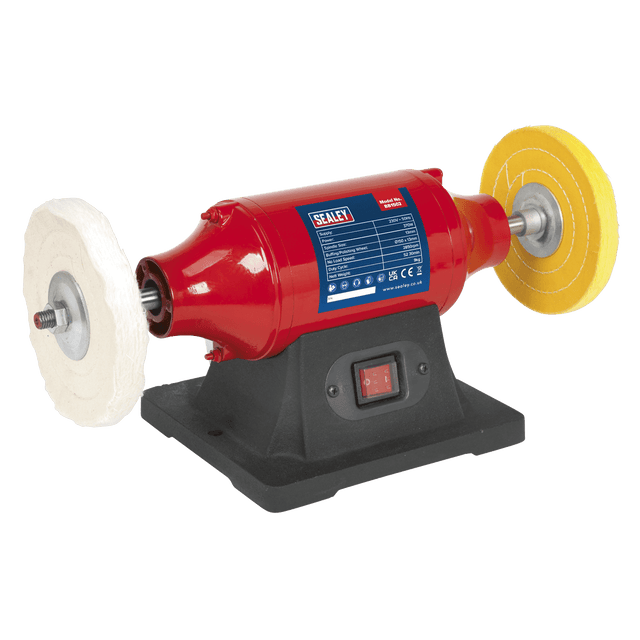 Sealey BB1502 Bench Mounting Buffer/Polisher 150mm 370W/230V - BB1502 - Sealey Tools UK - Trade Counter Direct