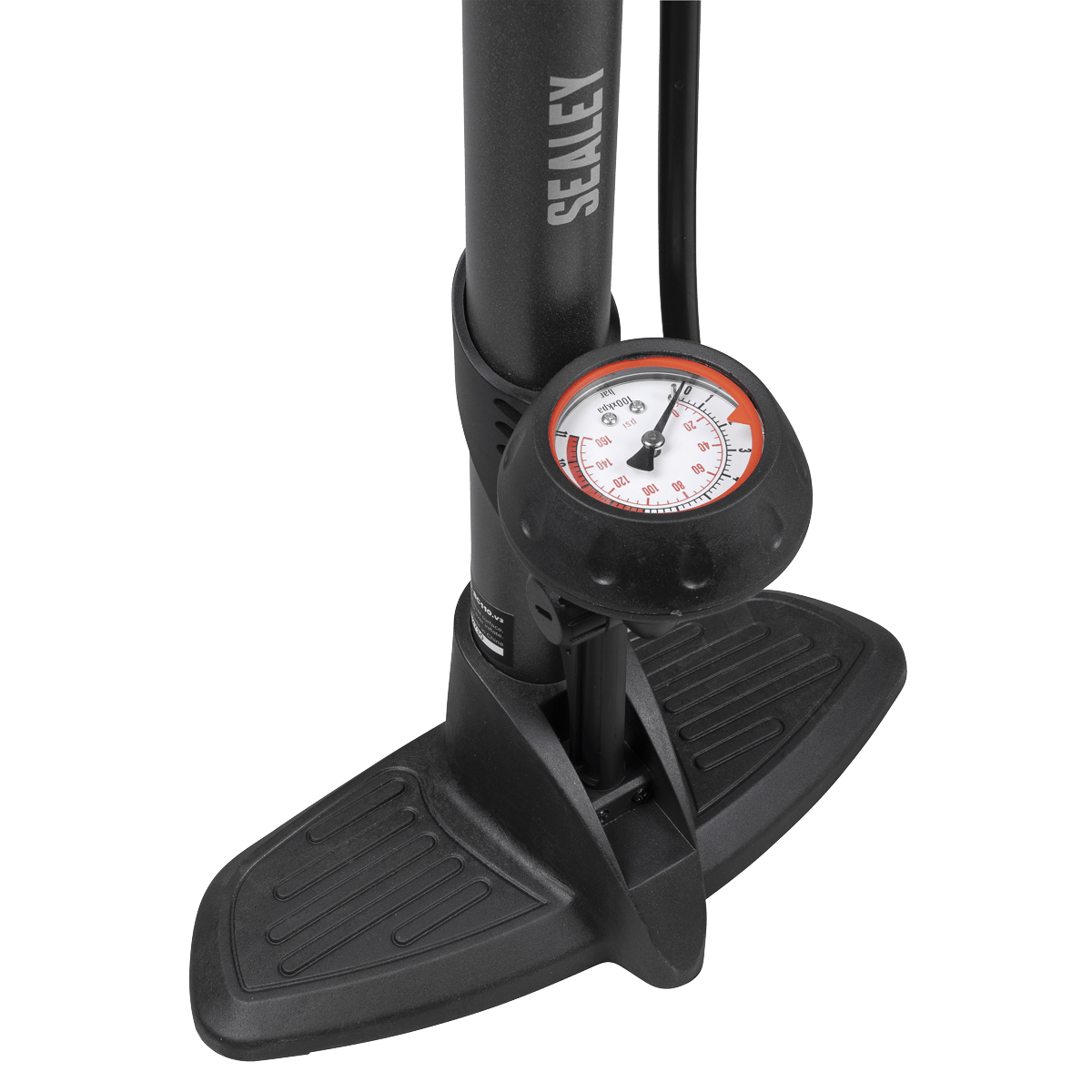 Sealey BC110 Track Pump with Dial Type Pressure Gauge - BC110 - Sealey Tools UK - Trade Counter Direct