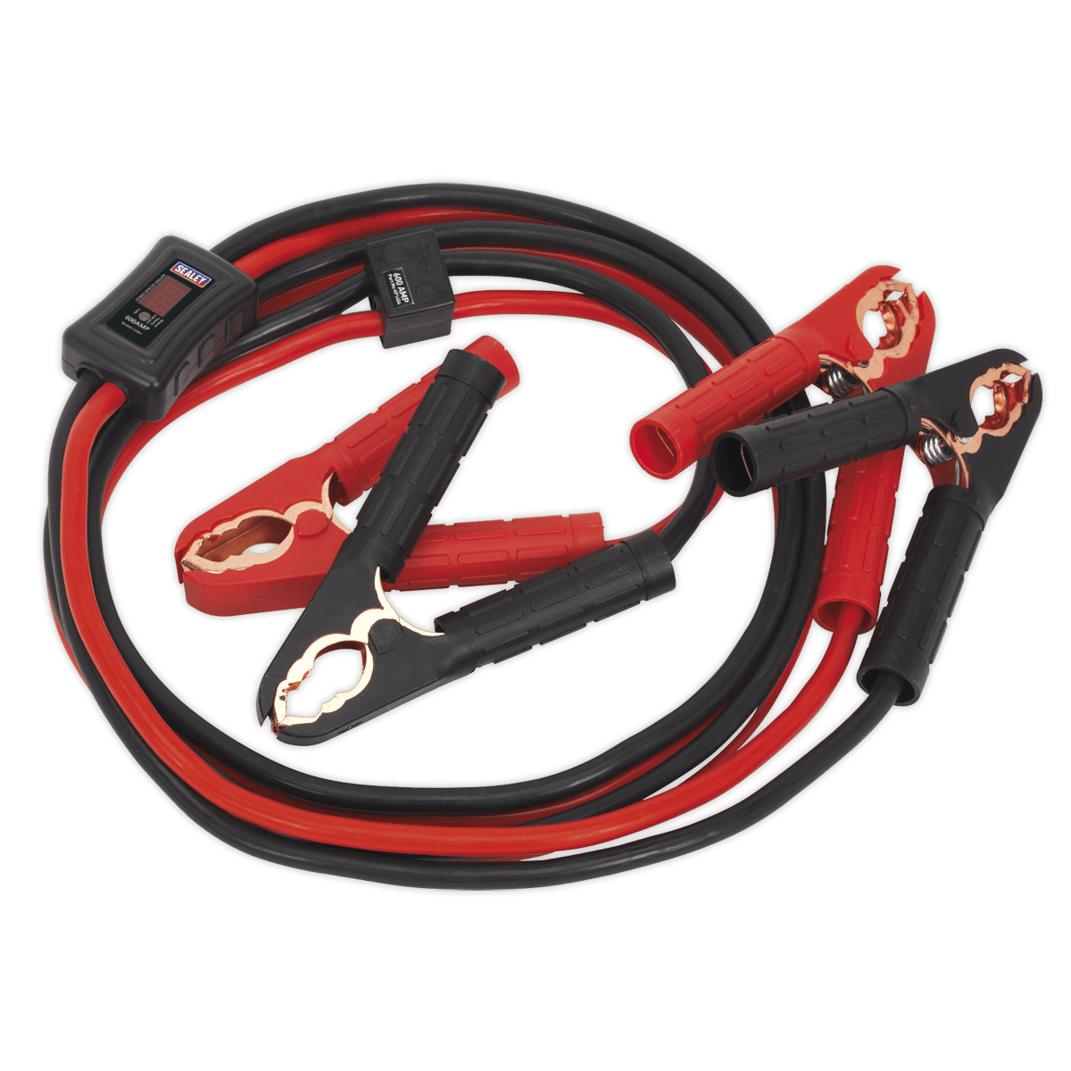 Sealey BC25635SR Booster Cables 25mm² x 3.5m 600A with Electronics Protection - BC25635SR - Sealey Tools UK - Trade Counter Direct