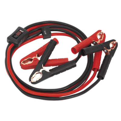 Sealey BC25635SR Booster Cables 25mm² x 3.5m 600A with Electronics Protection - BC25635SR - Sealey Tools UK - Trade Counter Direct