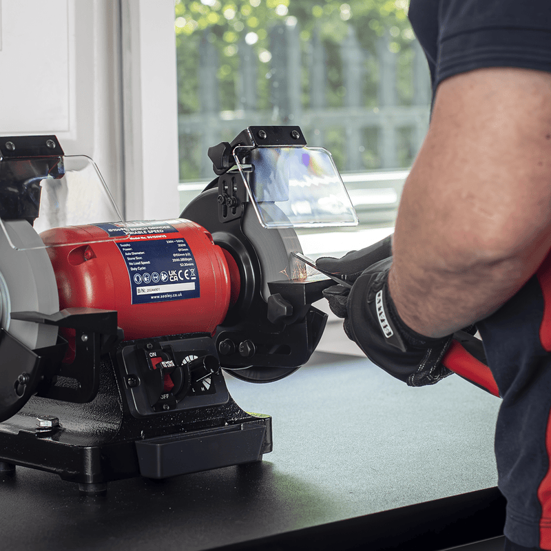 Sealey BG150WVS 150mm Bench Grinder with Variable Speed 250W/230V - BG150WVS - Sealey Tools UK - Trade Counter Direct