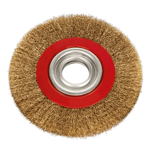 Sealey BG150/WW1 Wire Wheel Ø150 x 13mm Ø32mm Bore Narrow - BG150/WW1 - Sealey Tools UK - Trade Counter Direct
