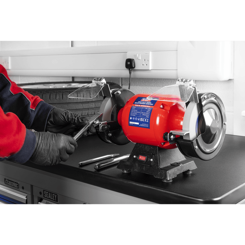 Sealey BG150XD/99 150mm Heavy-Duty Bench Grinder 450W/230V - BG150XD/99 - Sealey Tools UK - Trade Counter Direct