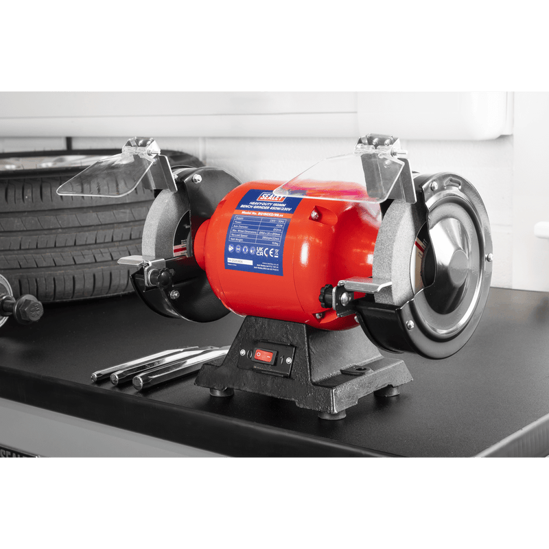 Sealey BG150XD/99 150mm Heavy-Duty Bench Grinder 450W/230V - BG150XD/99 - Sealey Tools UK - Trade Counter Direct