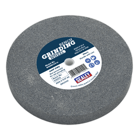 Sealey BG200/15 Grinding Stone Ø200 x 25mm Ø16mm Bore A60P Fine - BG200/15 - Sealey Tools UK - Trade Counter Direct