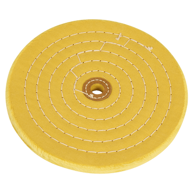 Sealey BG200BWC 200 x 16mm Buffing Wheel 16mm Bore - Coarse - BG200BWC - Sealey Tools UK - Trade Counter Direct