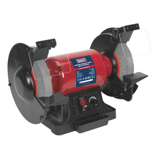 Sealey BG200WVS Bench Grinder Ø200mm Variable Speed - BG200WVS - Sealey Tools UK - Trade Counter Direct