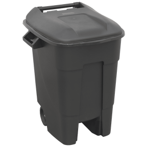 Sealey BM100 Refuse/Wheelie Bin 100L - Black - BM100 - Sealey Tools UK - Trade Counter Direct