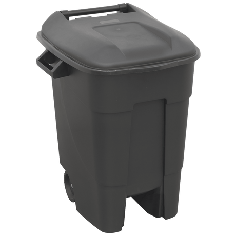 Sealey BM100 Refuse/Wheelie Bin 100L - Black - BM100 - Sealey Tools UK - Trade Counter Direct