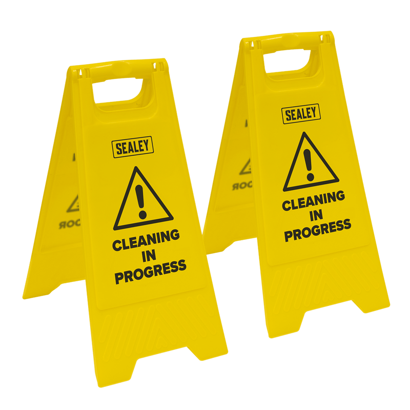 Sealey BM120 Wet Floor Signs - Pack of 2 - BM120 - Sealey Tools UK - Trade Counter Direct