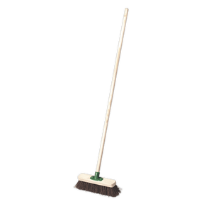 Sealey BM12H Broom 12"(300mm) Stiff/Hard Bristle - BM12H - Sealey Tools UK - Trade Counter Direct