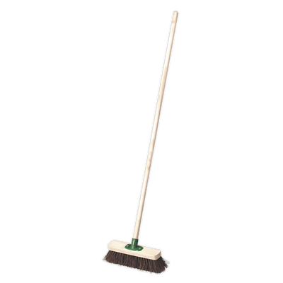 Sealey BM12H Broom 12"(300mm) Stiff/Hard Bristle - BM12H - Sealey Tools UK - Trade Counter Direct