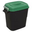 Sealey BM75G Refuse/Storage Bin 75L - Green - BM75G - Sealey Tools UK - Trade Counter Direct
