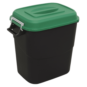 Sealey BM75G Refuse/Storage Bin 75L - Green - BM75G - Sealey Tools UK - Trade Counter Direct