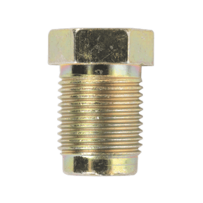 Sealey BN121 Brake Pipe Nut M12 x 1mm Male 1/4" Pipe DIN Form Pack of 10 - BN121 - Sealey Tools UK - Trade Counter Direct