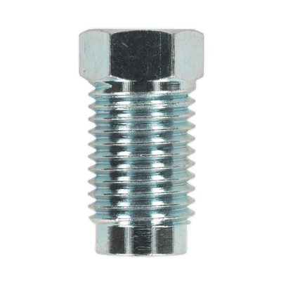 Sealey BN71620 Brake Pipe Nut 7/16"UNF x 20tpi Male 1/4" Pipe SAE Form Pack of 10 - BN71620 - Sealey Tools UK - Trade Counter Direct