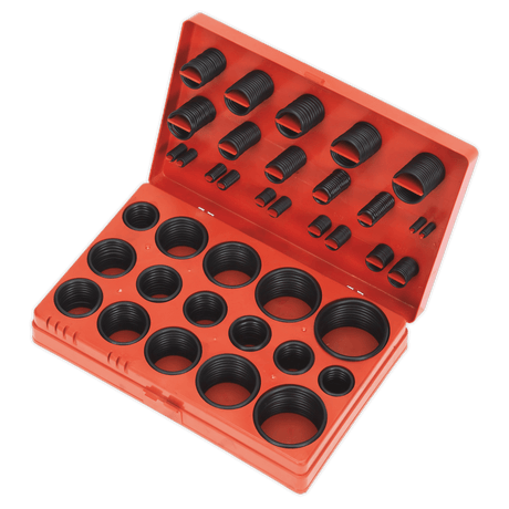 Sealey BOR419 419pc Rubber O - Ring Assortment - Metric - BOR419 - Sealey Tools UK - Trade Counter Direct