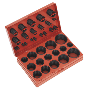 Sealey BOR419 419pc Rubber O - Ring Assortment - Metric - BOR419 - Sealey Tools UK - Trade Counter Direct