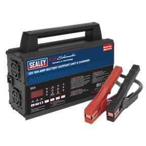 Sealey BSCU170 Schumacher® Battery Support Unit & Charger - 12V 100A - BSCU170 - Sealey Tools UK - Trade Counter Direct