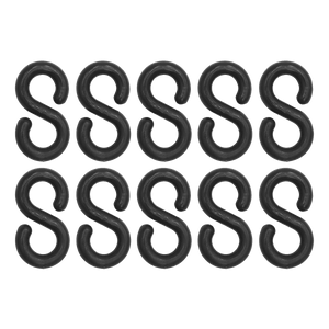 Sealey BSH10 Plastic Chain S-Hook - Pack of 10 - BSH10 - Sealey Tools UK - Trade Counter Direct