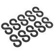 Sealey BSH10 Plastic Chain S-Hook - Pack of 10 - BSH10 - Sealey Tools UK - Trade Counter Direct