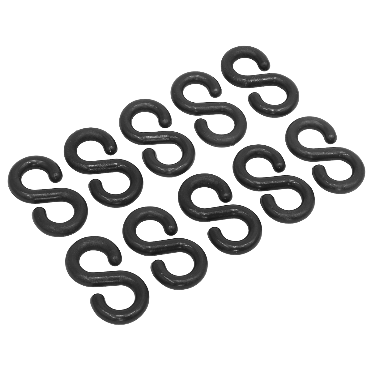 Sealey BSH10 Plastic Chain S-Hook - Pack of 10 - BSH10 - Sealey Tools UK - Trade Counter Direct