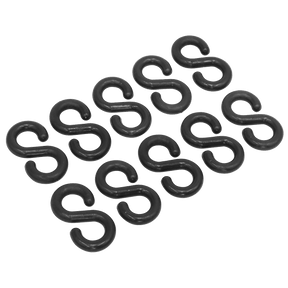 Sealey BSH10 Plastic Chain S-Hook - Pack of 10 - BSH10 - Sealey Tools UK - Trade Counter Direct